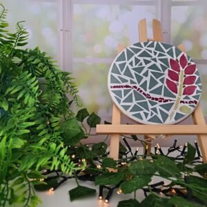 Dessous de plat fleur mosaique cadeau art de la table